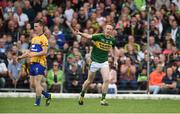 12 June 2016; Colm Cooper of Kerry celebrates after scoring his side's first goal against Clare during the Munster GAA Football Senior Championship Semi-Final match at Fitzgerald Stadium in Killarney, Co. Kerry. Photo by Diarmuid Greene/Sportsfile