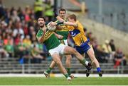 12 June 2016; Bryan Sheehan of Kerry in action against Padraic Collins of Clare during their Munster GAA Football Senior Championship Semi-Final match at Fitzgerald Stadium in Killarney, Co. Kerry. Photo by Diarmuid Greene/Sportsfile