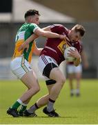 12 June 2016; Kieran Martin of Westmeath in action against Eoin Rigney of Offaly during the Leinster GAA Football Senior Championship Quarter-Final match between Westmeath and Offaly at Cusack Park in Mullingar, Co. Westmeath. Photo by Seb Daly/Sportsfile