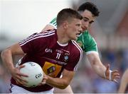 12 June 2016; John Heslin of Westmeath in action against Eoin Rigney of Offaly during the Leinster GAA Football Senior Championship Quarter-Final match between Westmeath and Offaly at Cusack Park in Mullingar, Co. Westmeath. Photo by Seb Daly/Sportsfile