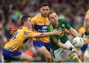 12 June 2016; Darran O'Sullivan of Kerry in action against Martin McMahon and Dean Ryan of Clare during their Munster GAA Football Senior Championship Semi-Final match at Fitzgerald Stadium in Killarney, Co. Kerry. Photo by Diarmuid Greene/Sportsfile