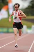 10 July 2010; Gary Thornton, Galway City Harriers AC, on his way to winning the Men's 10000m final during the Woodie's DIY AAI Senior Track & Field Championships. Morton Stadium, Santry, Dublin. Picture credit: Brendan Moran / SPORTSFILE