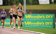10 July 2010; Maria McCambridge, 309, Letterkenny AC, leads the field on her way to winning the Women's 5000m final at the Woodie's DIY AAI Senior Track & Field Championships. Morton Stadium, Santry, Dublin. Picture credit: Brendan Moran / SPORTSFILE