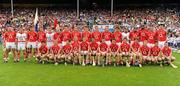 11 July 2010; The Cork squad. Munster GAA Hurling Senior Championship Final, Cork v Waterford, Semple Stadium, Thurles, Co. Tipperary. Picture credit: Barry Cregg / SPORTSFILE