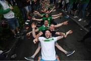 12 June 2016; Republic of Ireland supporters in Montmartre at UEFA Euro 2016 in Paris, France. Photo by Stephen McCarthy/Sportsfile