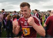 12 June 2016; Ger Egan of Westmeath celebrates his side's victory after the Leinster GAA Football Senior Championship Quarter-Final match between Westmeath and Offaly at Cusack Park in Mullingar, Co. Westmeath. Photo by Seb Daly/Sportsfile