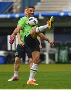 12 June 2016; Jonathan Walters of Republic of Ireland during squad training at the Stade de France in Saint Denis, Paris, France. Photo by David Maher/Sportsfile