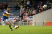 12 June 2016; Kevin O'Halloran of Tipperary scores a late free to put his side in the lead during their Munster GAA Football Senior Championship Semi-Final match between Tipperary and Cork at Semple Stadium in Thurles, Co Tipperary. Photo by Piaras Ó Mídheach/Sportsfile
