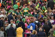 12 June 2016; Kerry players including Kieran Donaghy, Bryan Sheehan and Donnchadh Walsh meet supporters after victory over Clare in their Munster GAA Football Senior Championship Semi-Final match at Fitzgerald Stadium in Killarney, Co. Kerry. Photo by Diarmuid Greene/Sportsfile