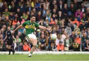 12 June 2016; Bryan Sheehan of Kerry kicks a free during their Munster GAA Football Senior Championship Semi-Final match with Clare at Fitzgerald Stadium in Killarney, Co. Kerry. Photo by Diarmuid Greene/Sportsfile