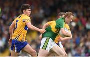 12 June 2016; Colm Cooper of Kerry in action against Cian O'Dea of Clare during their Munster GAA Football Senior Championship Semi-Final match at Fitzgerald Stadium in Killarney, Co. Kerry. Photo by Diarmuid Greene/Sportsfile