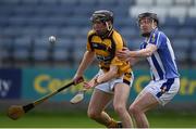 11 June 2016; Robbie Codd of Rathnure in action against Mike Clifford of Ballyboden St Endas during their club hurling league division 1 final between Rathnure and Ballyboden St Endas at O'Moore Park in Portlaoise, Co. Laois. Photo by Ray McManus/Sportsfile