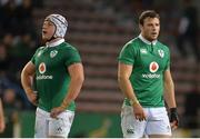 11 June 2016; Luke Marshall, left, and Robbie Henshaw of Ireland during the 1st test of the Castle Lager Incoming series between South Africa and Ireland at the DHL Newlands Stadium in Cape Town, South Africa. Photo by Brendan Moran/Sportsfile