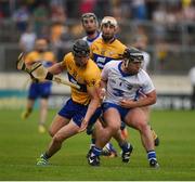 5 June 2016; Noel Connors of Waterford in action against John Conlon of Clare during the Munster GAA Hurling Senior Championship Semi-Final match between Waterford and Clare at Semple Stadium in Thurles, Co. Tipperary.