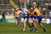 5 June 2016; Michael Walsh of Waterford in action against Brendan Bugler of Clare during the Munster GAA Hurling Senior Championship Semi-Final match between Waterford and Clare at Semple Stadium in Thurles, Co. Tipperary.