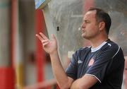 16 July 2010; Shelbourne manager Alan Matthews. Airtricity League First Division, Shelbourne v Derry City, Tolka Park, Dublin. Picture credit: Brian Lawless / SPORTSFILE