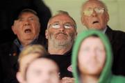 16 July 2010; Dermot Keely watches the match from the stands. Airtricity League First Division, Shelbourne v Derry City, Tolka Park, Dublin. Picture credit: Brian Lawless / SPORTSFILE