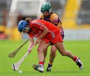 17 July 2010; Jennifer O'Leary, Cork, in action against Noleen Lambert, Wexford. Gala All-Ireland Senior Championship, Cork v Wexford, Pairc Ui Chaoimh, Cork. Picture credit: Matt Browne / SPORTSFILE