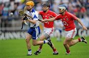 17 July 2010; Eoin Murphy, Waterford, in action against Ben O'Connor, 10, and Kieran Murphy, Cork. Munster GAA Hurling Senior Championship Final Replay, Cork v Waterford, Semple Stadium, Thurles, Co. Tipperary. Picture credit: Ray McManus / SPORTSFILE