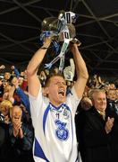 17 July 2010; Waterford captain Stephen Molumphy lifts the cup after the game. Munster GAA Hurling Senior Championship Final Replay, Cork and Waterford, Semple Stadium, Thurles, Co. Tipperary. Picture credit: Ray McManus / SPORTSFILE