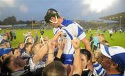 17 July 2010; Waterford's Tony Browne celebrates with fans after the game. Munster GAA Hurling Senior Championship Final Replay, Cork v Waterford, Semple Stadium, Thurles, Co. Tipperary. Picture credit: Brendan Moran / SPORTSFILE