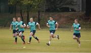 14 June 2016; Ireland players, from left, Paddy Jackson, Keith Earls, Stuart Olding, Conor Murray and Kieran Marmion during squad training at St David Marist School in Sandton, Johannesburg, South Africa. Photo by Brendan Moran/Sportsfile