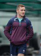 14 June 2016; Paddy Jackson of Ireland arrives for squad training at St David Marist School in Sandton, Johannesburg, South Africa. Photo by Brendan Moran/Sportsfile
