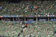 13 June 2016; Republic of Ireland supporters during the UEFA Euro 2016 Group E match between Republic of Ireland and Sweden at Stade de France in Saint Denis, Paris, France. Photo by David Maher/Sportsfile