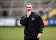 3 April 2016; Damian Barton, Derry manager.  Allianz Football League Division 2 Round 7, Armagh v Derry. Athletic Grounds, Armagh. Photo by Oliver McVeigh/Sportsfile