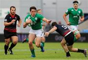 15 June 2016; Hugo Keenan of Ireland in action during the World Rugby U-20 Championships match between Ireland and Georgia at Manchester City Academy Stadium in Manchester, England. Photo by Matt McNulty/Sportsfile