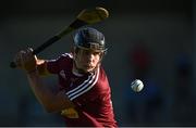 15 June 2016; Liam Varley of Westmeath takes a free against Dublin during the Bord Gáis Energy Leinster GAA Hurling U21 Championship Semi-Final match between Westmeath and Dublin at Parnell Park in Dublin. Photo by Matt Browne/Sportsfile