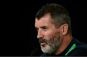 16 June 2016; Republic of Ireland assistant manager Roy Keane during a press conference at Versailles in Paris, France. Photo by David Maher/Sportsfile