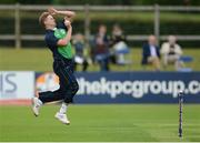 16 June 2016; Barry McCarthy of Ireland during the One Day International match between Ireland and Sri Lanka at Malahide Cricket Ground in Malahide, Dublin. Photo by Seb Daly/Sportsfile