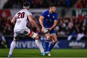 28 October 2017; Ross Byrne of Leinster during the Guinness PRO14 Round 7 match between Ulster and Leinster at Kingspan Stadium in Belfast. Photo by Ramsey Cardy/Sportsfile