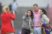18 July 2010; Wexford's Matty Forde has his picture taken with some Wexford supporters after the game. GAA Football All-Ireland Senior Championship Qualifier Round 3, Wexford v Cork, Wexford Park, Wexford. Picture credit: Matt Browne / SPORTSFILE