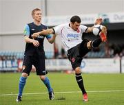 18 July 2010; Ross Gaynor, Dundalk, in action against Conor Kenna, St. Patrick's Athletic. Airtricity League Premier Division, Dundalk v St. Patrick's Athletic, Oriel Park, Dundalk, Co. Louth. Picture credit: Barry Cregg / SPORTSFILE