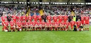 18 July 2010; The Tyrone squad. Ulster GAA Football Senior Championship Final, Monaghan v Tyrone, St Tighearnach's Park, Clones, Co. Monaghan. Picture credit: Oliver McVeigh / SPORTSFILE