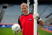 20 July 2010; Former Kerry goalkeeper Diarmuid Murphy at the launch of an Irish language goalkeeping DVD. The coaching aid is the product of the combined efforts of goalkeeping coach Micí Ó Sé, the GAA and Foras na Gaeilge and is the first of its kind through the medium of the Irish language. Croke Park, Dublin. Picture credit: Ray McManus / SPORTSFILE