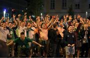 16 June 2016; Republic of Ireland supporters at UEFA Euro 2016 in Bordeaux, France. Photo by Stephen McCarthy/Sportsfile