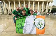 17 June 2016; Republic of Ireland supporters at UEFA Euro 2016 in Bordeaux, France. Photo by Stephen McCarthy/Sportsfile