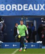 17 June 2016; Shay Given of Republic of Ireland during squad training at Nouveau Stade de Bordeaux, France. Photo by David Maher/Sportsfile