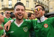 17 June 2016; Republic of Ireland supporters Chris, left, and Shane O'Riordan, from Glencar, Co Kerry, in Bordeaux, France. Photo by Stephen McCarthy/Sportsfile