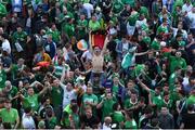 17 June 2016; Republic of Ireland supporters in Bordeaux, France. Photo by Stephen McCarthy/Sportsfile