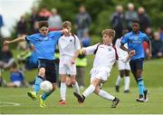 17 June 2016; Karl O'Callaghan of DDSL in action against Ian Casserly of Galway during the SFAI Kennedy Cup Final at University of Limerick in Limerick. Photo by Diarmuid Greene/Sportsfile