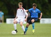 17 June 2016; Charlie Concannon of Galway in action against Karl O'Callaghan of DDSL during the SFAI Kennedy Cup Final at University of Limerick in Limerick. Photo by Diarmuid Greene/Sportsfile