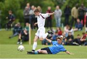 17 June 2016; Charlie Concannon of Galway in action against Cormac Moore of DDSL during the SFAI Kennedy Cup Final at University of Limerick in Limerick. Photo by Diarmuid Greene/Sportsfile
