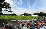 16 June 2016; A general view of the Malahide Cricket Ground during the One Day International match between Ireland and Sri Lanka at Malahide Cricket Ground in Malahide, Dublin. Photo by Seb Daly/Sportsfile