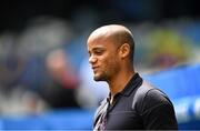 18 June 2016; Injured Belgium defender Vincent Kompany ahead of the UEFA Euro 2016 Group E match between Belgium and Republic of Ireland at Nouveau Stade de Bordeaux in Bordeaux, France. Photo by Stephen McCarthy / Sportsfile.