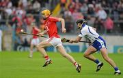 17 July 2010; Cathal Naughton, Cork, in action against Tony Browne, Waterford. Munster GAA Hurling Senior Championship Final Replay, Cork v Waterford, Semple Stadium, Thurles, Co. Tipperary. Picture credit: Brendan Moran / SPORTSFILE
