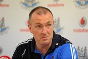 23 July 2010; Dublin manager Pat Gilroy during a press conference ahead of their GAA Football All-Ireland Senior Championship Qualifier, Round 4, game against Louth on Saturday. Dublin senior football press conference, DCU, St Clare's, Ballymun, Dublin. Picture credit: Barry Cregg / SPORTSFILE